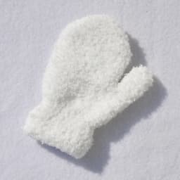 Baby Short Gloves Winter Coral Fleece Children Solid Knitted Plush Furry Full Finger Mittens Autumn Hand Warmer 1-4 Years Old