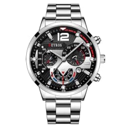 Fashion Mens Watches Luxury Quartz Wristwatch Calendar Luminous Clock Men Business Casual Watch Reloj Hombre