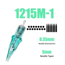 Dragonhawk Body Art Permanent Makeup Tattoo Cartridge Needles Alpah Series Disposable RL/RM/RS/M for Tattoo Machine Gun Supply