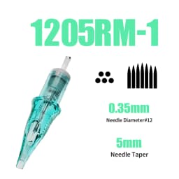 Dragonhawk Body Art Permanent Makeup Tattoo Cartridge Needles Alpah Series Disposable RL/RM/RS/M for Tattoo Machine Gun Supply