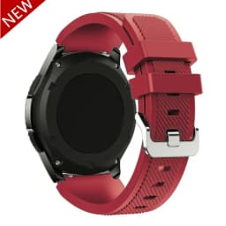 20mm 22mm Band for Samsung galaxy Watch 3 active 2/Gear s3 Frontier 46mm 42mm silicone Sport correa Galaxy watch 4 5 pro strap