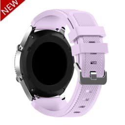 20mm 22mm Band for Samsung galaxy Watch 3 active 2/Gear s3 Frontier 46mm 42mm silicone Sport correa Galaxy watch 4 5 pro strap