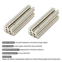 Super Strong Neodymium Magnet N35 NdfeB Permanent Magnetic imanes Round Powerful Magnets Refrigerator Magnet 2x2/6x2/6x3/10x3