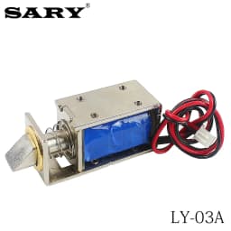 Electric control lock DC12V electronic lock door lock solenoid coil small electromagnet magnetic lock