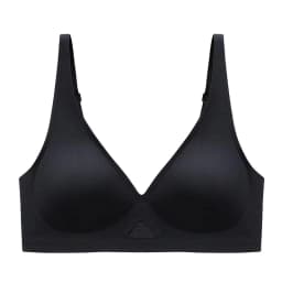 V-neck Push-Up Bras For Women Non-wire Bra Seamless Underwear Invisible Padded Bralette Breathable Mesh Patchwork Lingerie S-XL