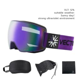 VECTOR Ski Goggles Men Snowboard Glasses Women Winter Outdoor Snow Sunglasses UV400 Double Layers Lens Anti-Fog Skiing Goggles