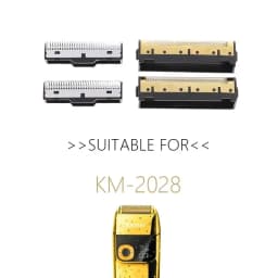 Replacement Blade for Kemei KM-2028 2027 TX8 Original Professional Blades Set Hair Trimmer Clipper Barber Shaving Accessories