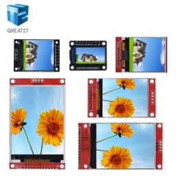 TFT Display 0.96/1.3/1.44/1.8/2.4/2.8/3.5 Inch TFT Full Color Screen LCD Module ST7735 ILI9341 Driver Interface SPI for Arduino