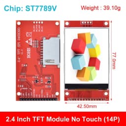 TFT Display 0.96/1.3/1.44/1.8/2.4/2.8/3.5 Inch TFT Full Color Screen LCD Module ST7735 ILI9341 Driver Interface SPI for Arduino