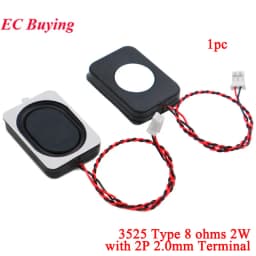 2Pcs/1pc 3525 2030 4 Ohm 3W 8 Ohm 2W Speaker 2535 3020 Cavity 4Ω 8Ω 2 3 Watt BOX Bluetooth-compatible Speaker Notebook Compute