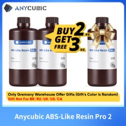 ANYCUBIC ABS-Like Pro 2 3D Printer Resin Hardness and Toughness 405nm UV-Curing Photopolymer UV Resin For LCD 3D Printer