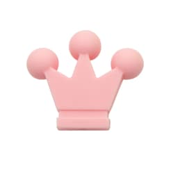 Cute-Idea 10PCs Silicone Crown Beads Baby Teething Chewable Teether DIY Baby Pacifier Chain chew Toys Accessories Baby Products