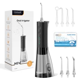 Electric Water Flosser Rechargeable Water Flossers for Teeth Clean Waterproof Flosser Portable Oral Irrigator 300ML Home Travel