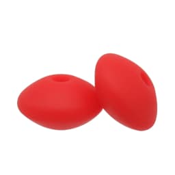Cute-Idea 20pcs Silicone Lentil Abacus Beads 12mm Baby Rodent Beads DIY Pacifier Chain Teething Toys Accessories Baby goods