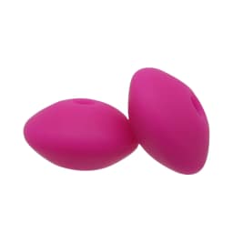 Cute-Idea 20pcs Silicone Lentil Abacus Beads 12mm Baby Rodent Beads DIY Pacifier Chain Teething Toys Accessories Baby goods