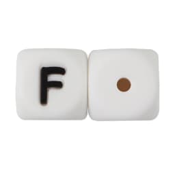 Cute-Idea 10pcs 12MM Silicone Letters Beads Baby Teething DIY English Alphabet Letter pearl teether BPA Free Baby Shower Gifts