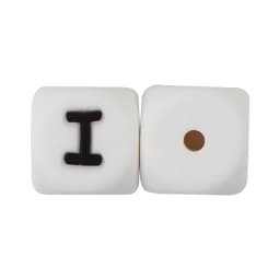 Cute-Idea 10pcs 12MM Silicone Letters Beads Baby Teething DIY English Alphabet Letter pearl teether BPA Free Baby Shower Gifts
