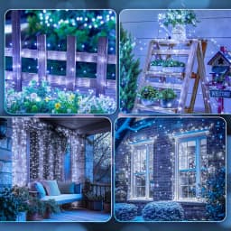 Led String Lights Outdoor Firecracker Fairy Light String EU/US DC Power Copper Wire Lights for Wedding Christmas Tree Decor Lamp