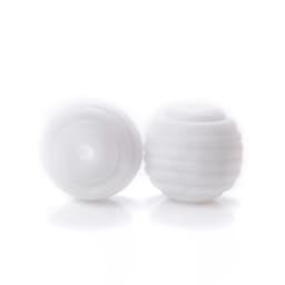 15mm 10Pcs/Lot Silicone Beads Baby Teething Beehive Round Food Grade Beads for DIY Threaded Silicone Beads Baby Teethers