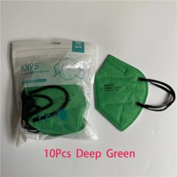 Ataullah ffp2 face mask kn95 Mascarillas 5 Layer filtration disposable breathable mask Protective Dustproof Mouth Mask fpp2 kn95