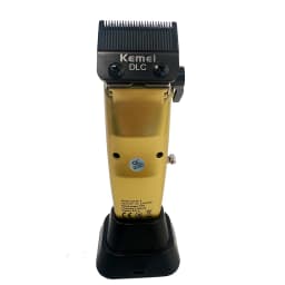 Kemei km 90 4 Professional Hair Clipper for Men 11500RPM 10W Brushless Motor DLC Blade Base Charger Haircut Machine Hair Trimmer