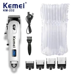 Kemei KM-232 Professional Hair Clipper Portable Mini Electric clippers USB Charging Cordless Hair Trimmer Men's Haircut Machine
