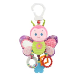 Baby Hanging Rattle Toys Plush Soft Animal Stuffed Handbells Educational Infant Development Handle Toys for Stroller Crib