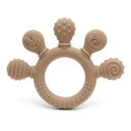 erduo Silicone Baby teether anxiety teething toys 0 12 months chew beads sensory gum relief soother