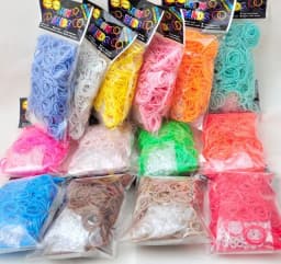 New Loom Rubber Bands Bracelet for Kids or Hair Rubber Loom Bands Make Woven Bracelet DIY Craft Toys Christmas Gift