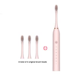 Adult Sonic Electric Toothbrush Ultrasonic Automatic USB Rechargeable IPX7 Waterproof Toothbrush Replaceable Tooth Brush Head