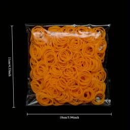 600pcs Colorful Rubber Loom Bands Refill Kit for Boy Girl DIY Craft Gift Set Rubber Band Loom Make Bracelet Children's Toys