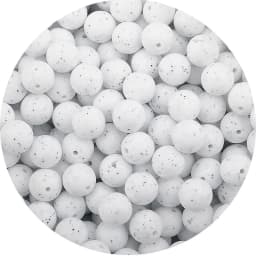 LOFCA 12mm 50pcs/lot Beads Food Grade Silicone Teether Round Beads Baby Chewable Teething Beads Silicone Teether For Diy