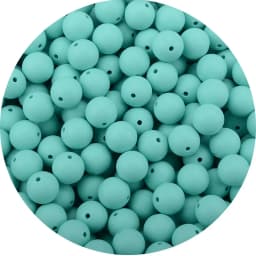 LOFCA 12mm 50pcs/lot Beads Food Grade Silicone Teether Round Beads Baby Chewable Teething Beads Silicone Teether For Diy