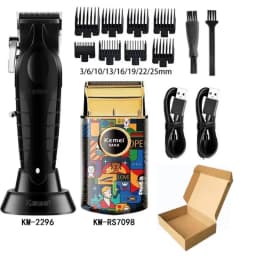 Men's Hair Clipper KM-2296 KM-658 KM-RS7098 Electric Hair Trimmer Machine Professional Hair Cutting Machine Beard Trimmer