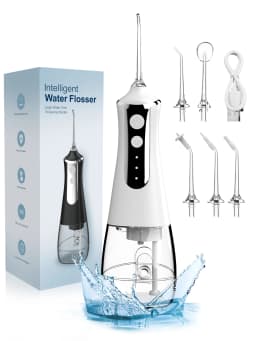 Cross-border Amazon portable oral irrigator, home-use electric tooth cleaner, water flosser for oral care and cleaning