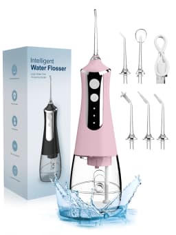 Cross-border Amazon portable oral irrigator, home-use electric tooth cleaner, water flosser for oral care and cleaning