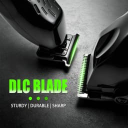 Kemei Professional Hair Clipper LED Display Trimmer Charging Base Hair Care Appliance Adjustable Clipper for Men KM-1385 KM-1386