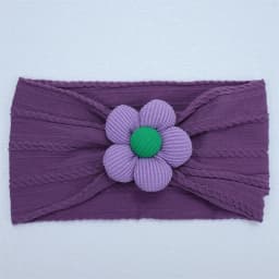 New Flower Nylon Girl Hairband Elastic Soft Baby Headband for Children Turban Headwear for Newborn Baby Kids Hair Accessories