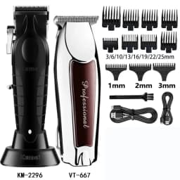 Hair Clipper Electric Shaver Hair Trimmer Professional Cutting Machine KM-3382 KM-2296 667 Hair Trimmer for Men Hair Trimmer
