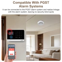 433MHz Wireless Fire Protection Smoke Alarm Sensor Alarm Detector For RF GSM Home Security Alarm Systems