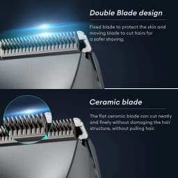 KENSEN S10 Electric Body Hair Trimmer for Men Women Balls Shaver Hair Removal Bikini Trimmer Groin Groomer Clipper Beard Razor