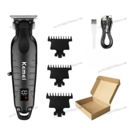 Kemei Hair Clipper Km-1995 Km-2293 Km-TX10 Barber Blading Hair Cutting Machine Clipper Grooming Cordless Rechargeable Shaver