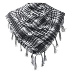 Houndstooth Scarf Plaid Hijab Bandana Hiking Scarves Arab Tactical Elegant Womens Shawl Shemagh Light Tassel For Men 100X100cm