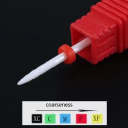 Small Ball Ceramic Nail Drill Bit Milling Cutter For Manicure Pedicure Apparatus Manicure Gel Polish Remove Nail Bits