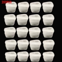 5N11 Dust Cotton Filter Paper Filters For 6001/6200/7502/6800 Series Chemical Spraying Painting Respirator Gas Mask Accessory