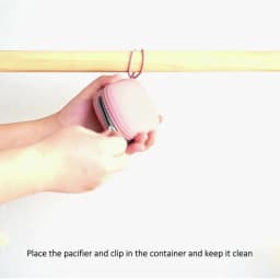 Baby Pacifier Holder Zipper Pacifier Box Baby Portable Soother Container Box Food Grade Nipple Case Baby Nursing Accessories