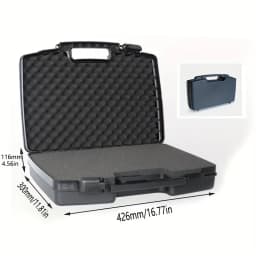 Portable Tool Storage Box Equipment Instrument Plastic Safety Box Multifunctional Hardware Tool Suitcase Protective Box