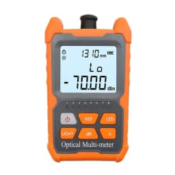 handheld Fiber mini Optical Power Meter -70+6 dBm High Quality OPM Dry battery Mini OPM Support lighting