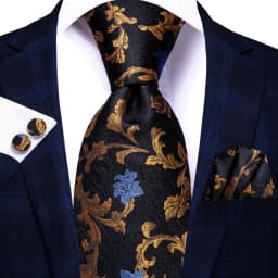 8.5cm Business Black Solid Paisley Men's Tie Neck Strip Ties for Men Formal Luxury Wedding Business Party Neckties Gravatas silk