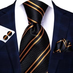 8.5cm Business Black Solid Paisley Men's Tie Neck Strip Ties for Men Formal Luxury Wedding Business Party Neckties Gravatas silk